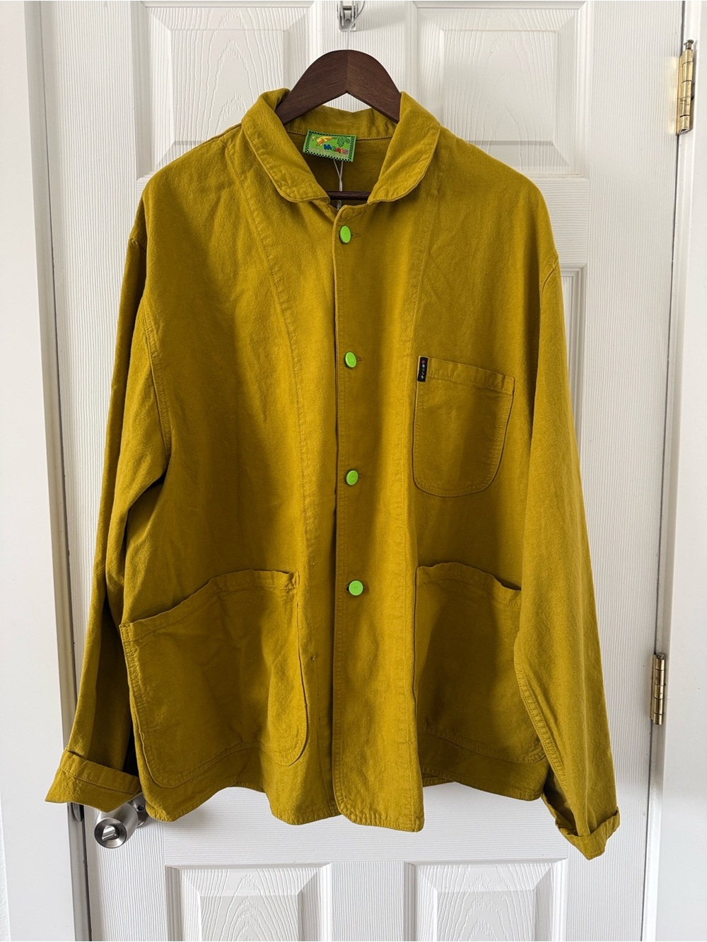 Nikki Chasin Meals Forager Coat in Split Pea